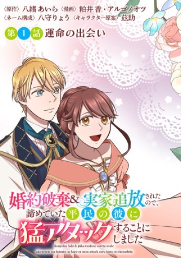 婚約破棄&実家追放されたので、諦めていた平民の彼に猛アタックすることにしました